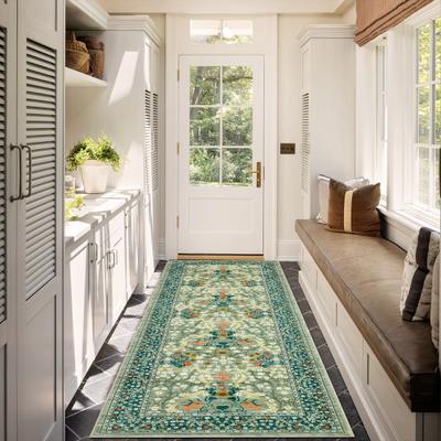 Garvee Lush Vine Floral Area Rug