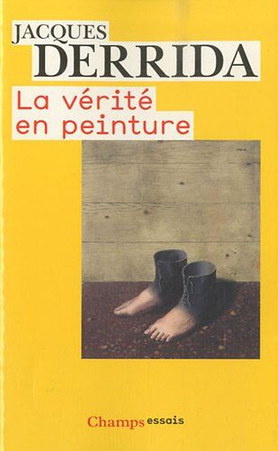 Jacques Derrida - La vérité en peinture - Preis vom 09.10.2026 07:28:09 h