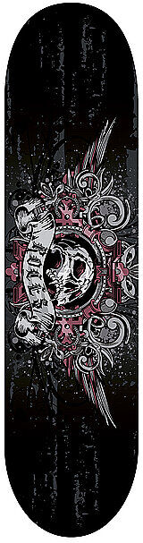 ROCES Skateboard Skull 2200 schwarz B