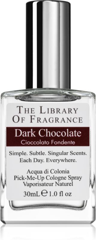 The Library of Fragrance Dark Chocolate Eau de Cologne unisex 30 ml