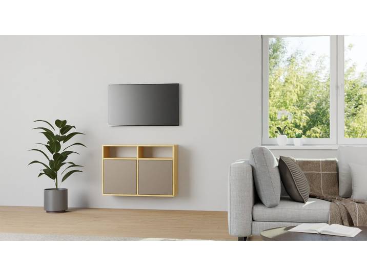 Hängesideboard – kostenlose Holzmuster Buche
