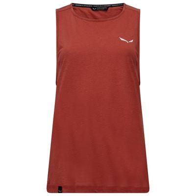Salewa - Women's Agner Hemp/DST Tank - Tank Top Gr 34 rot