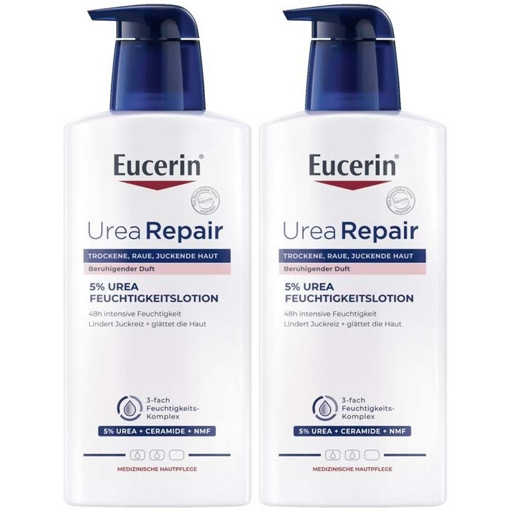 Eucerin UreaRepair Plus Lotion 5% mit Duft 2x 2x400 ml