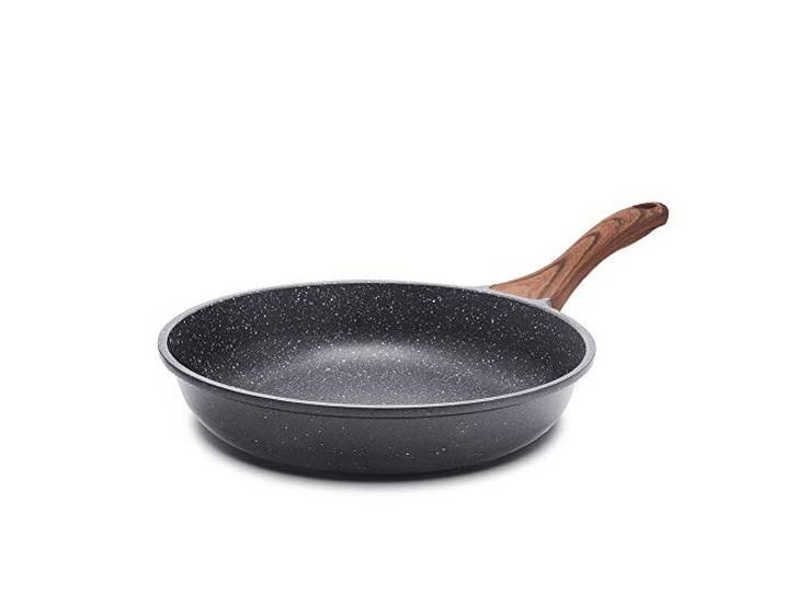 Sensarte Bratpfanne, Antihaftbeschichtung, Schweizer Granitbeschichtung, Omelett-Pfanne, gesundes Kochgeschirr aus Steinware, Kochgeschirr, PFOA-frei, 32 cm