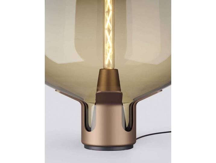 Flar Tischleuchte Large Terra/Honey - Lodes - Wohnzimmer - Glas