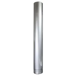 Edelstahl-Abgassystem einwandig Rohrelement 940 mm (Ausführung: D110)
