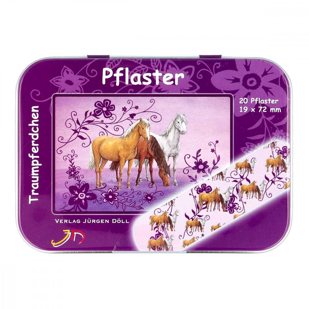 Axisis GmbH Kinderpflaster Traumpferdchen Dose Pflaster 09078015