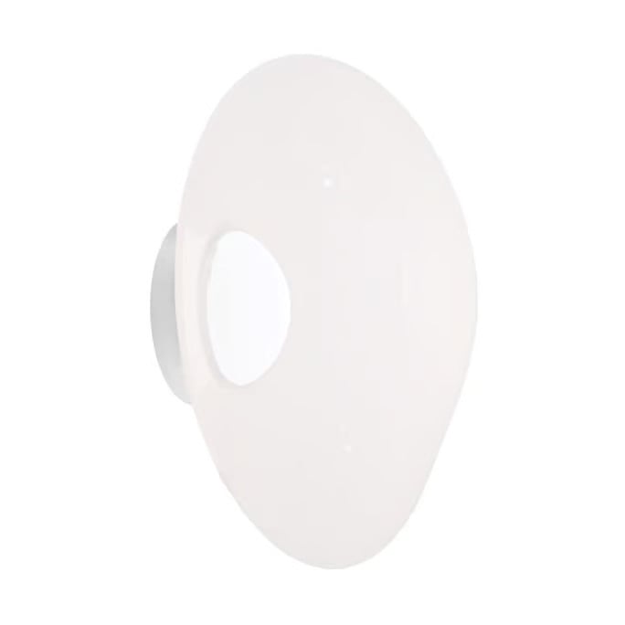 Tom Dixon Melt Surface LED wandlamp Opal-silver