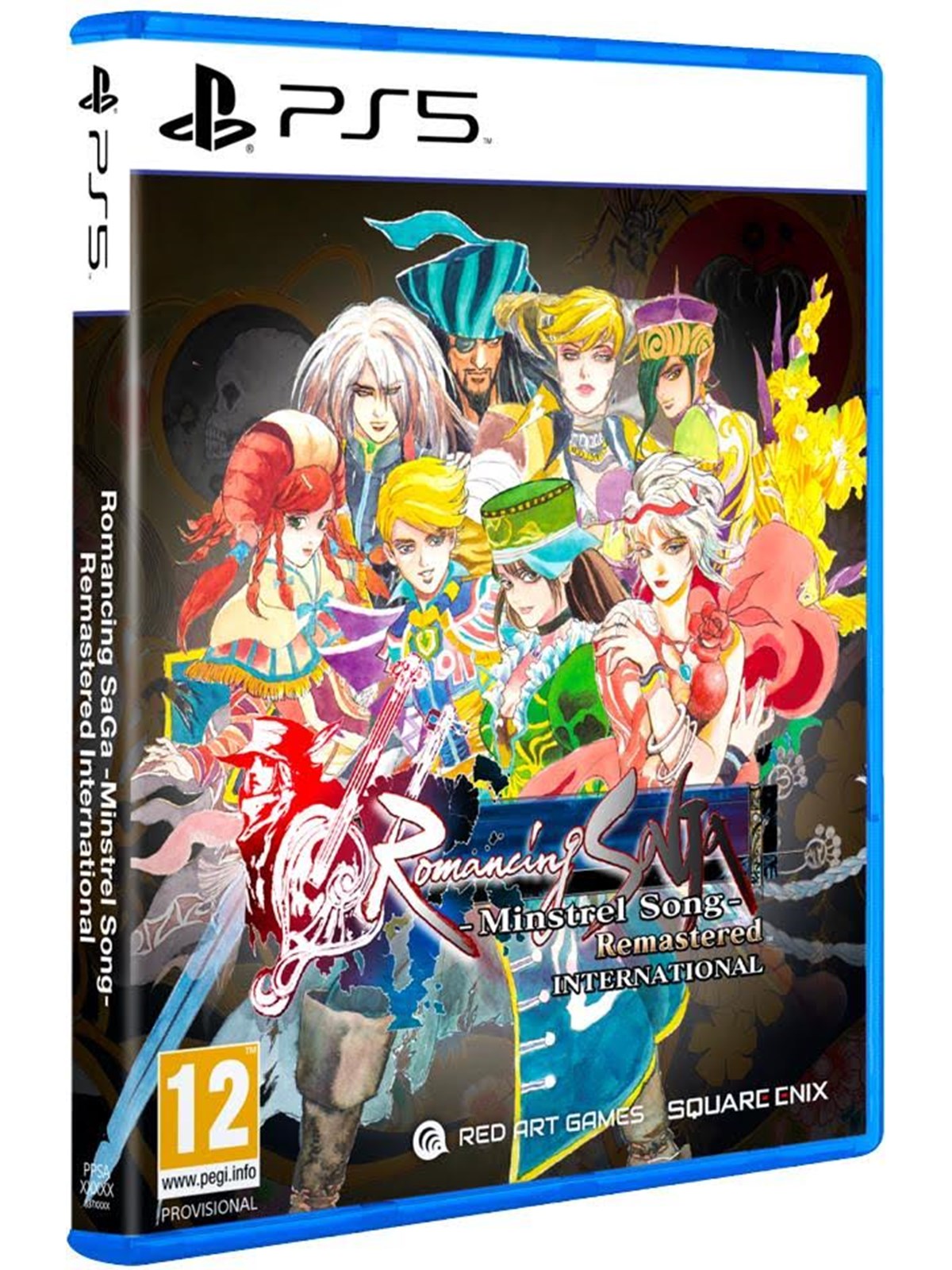 Romancing SaGa -Minstrel Song- Remastered International - Sony PlayStation 5 - RPG - PEGI 12