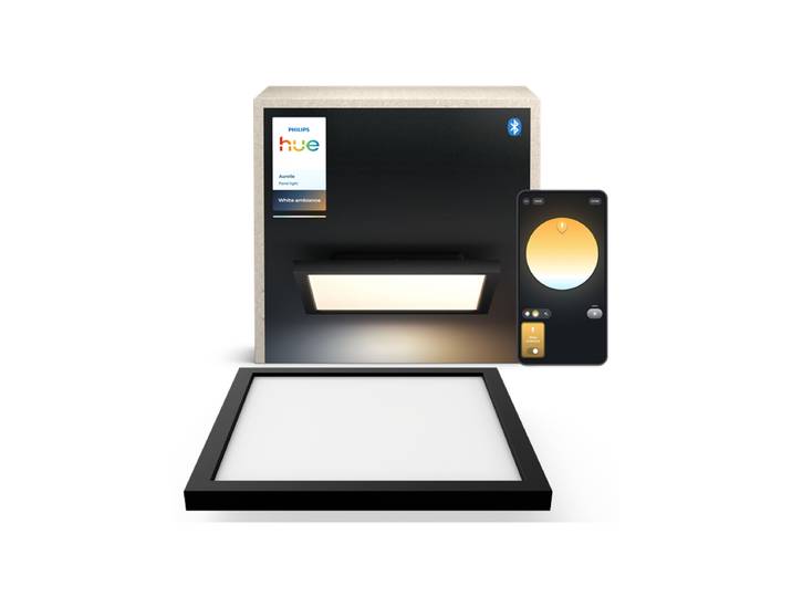 Philips Hue Aurelle panel square black