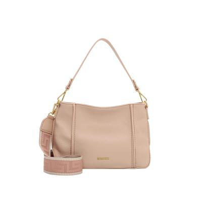 Beuteltasche EMILY & NOAH "Beutel E&N Julie", Damen, Gr. B/H/T: 35cm x 20cm x 10cm 0, rosa (lightrose 646), Polyester, Taschen Beuteltasche