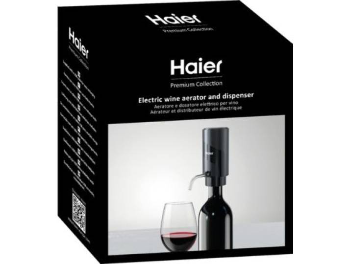 Haier - Aérateur De Vin Et Distributeur De Vin Électrique