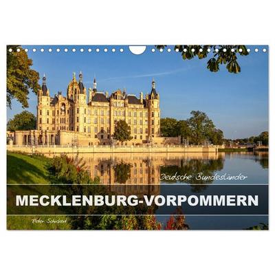 Deutsche Bundesländer - Mecklenburg-Vorpommern (Wandkalender 2026 DIN A4 quer), CALVENDO Monatskalender