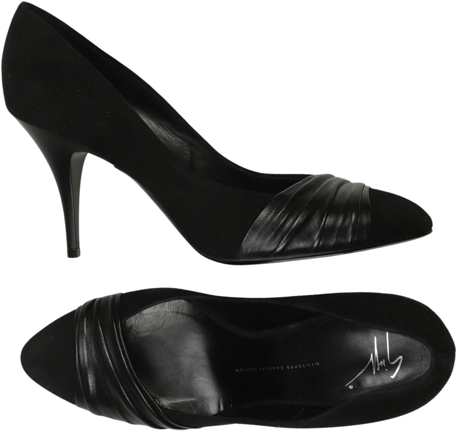 Giuseppe Zanotti Damen Pumps, Schwarz, Gr. EU 41, Leder - Second Hand