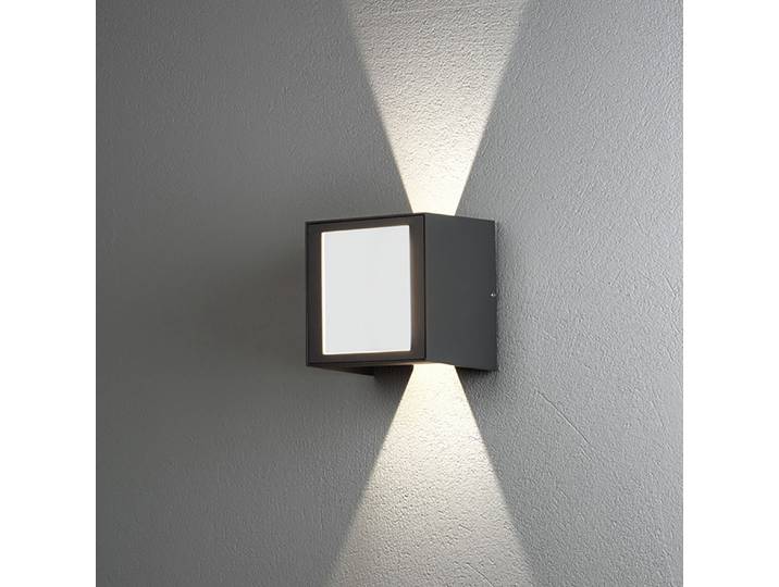 Applique extérieure LED Front 14 x 15 x 13cm Noir