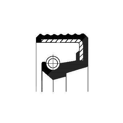Corteco Wellendichtring, Differential ERSTAUSRÜSTERQUALITÄT [Hersteller-Nr. 01015421B]