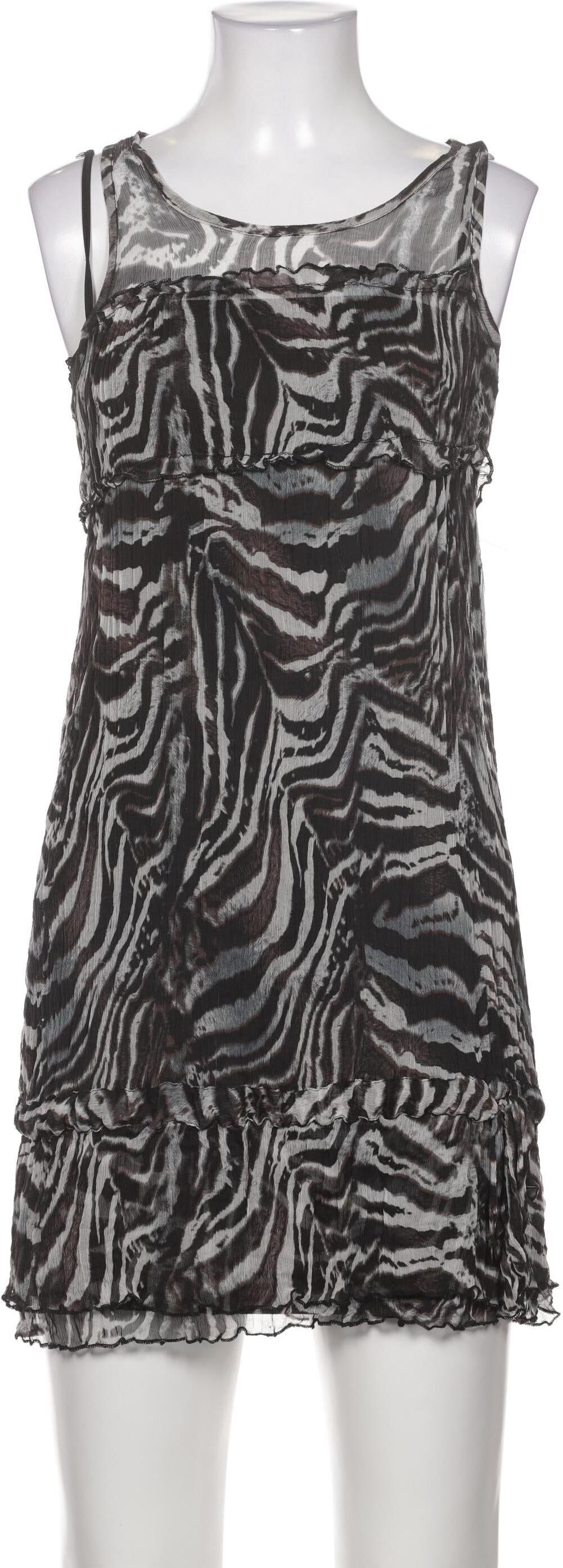 Rich & Royal Damen Kleid, Schwarz, Gr. S, Seide - Second Hand