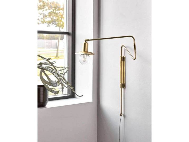Swing Wandleuchte Messing - House Doctor - Wohnzimmer - Metall