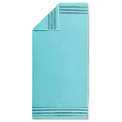 Vossen Handtuch Cult de Luxe 50 x 100 cm Baumwolle Blau Azur