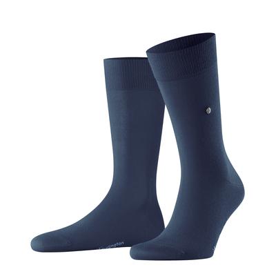 Socken BURLINGTON "Lord", Herren, Gr. 40, blau (marine), Baumwollmischung, unifarben, Socken Socken, Einheitsgröße 40-46, unifarben