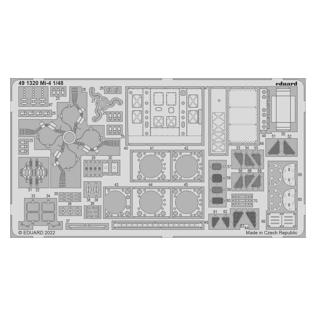 Eduard Mi-4 for TRUMPETER (491320)