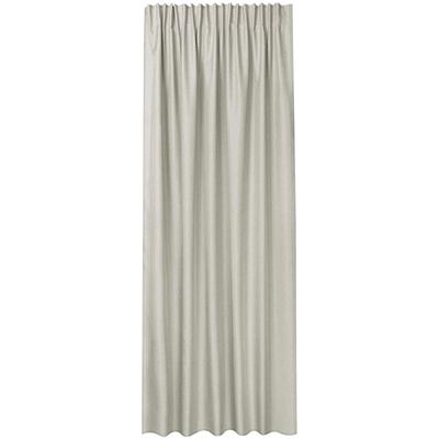 Gardine "Fatima", beige (taupe), B:140cm H:245cm, Polyester, HOME LIVING BY GERSTER, Gardinen, Gardine, SB-Schal "Fatima" mit Kombiband