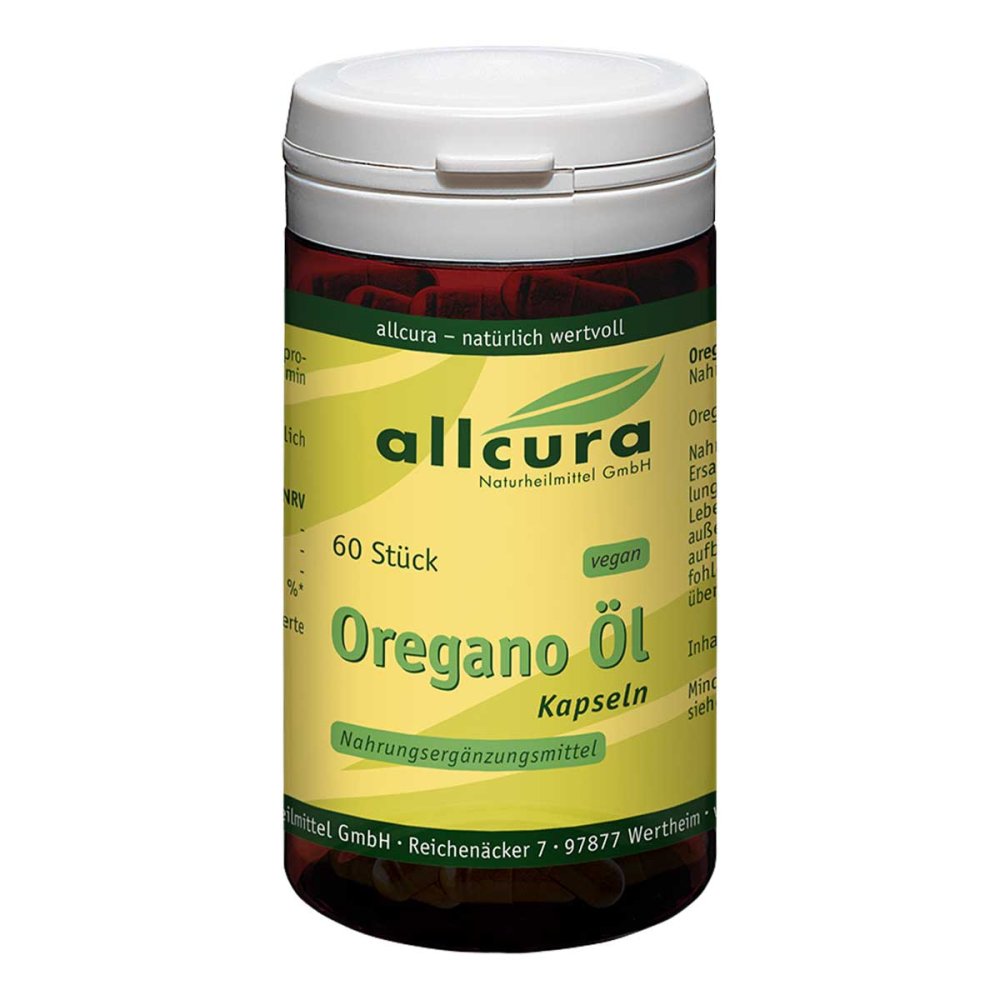 allcura Naturheilmittel GmbH Oregano öl Kapseln 19301052