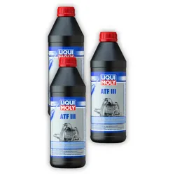 3x Automatikgetriebeöl ATF III LIQUI MOLY 1043 Getriebeöl Öl 1 Liter