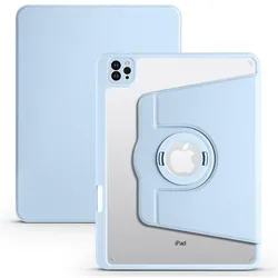 Cover-Discount iPad Air 11 / Pro 11 - 2in1 drehbare Hülle mit Stifthalter (Apple iPad Air 11 2024, Apple iPad Air 11 2025, Apple iPad Air 11 2026), Tablet Hülle, Blau