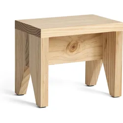 Manolito Hocker oder Beistelltisch 30 cm, Naturholz