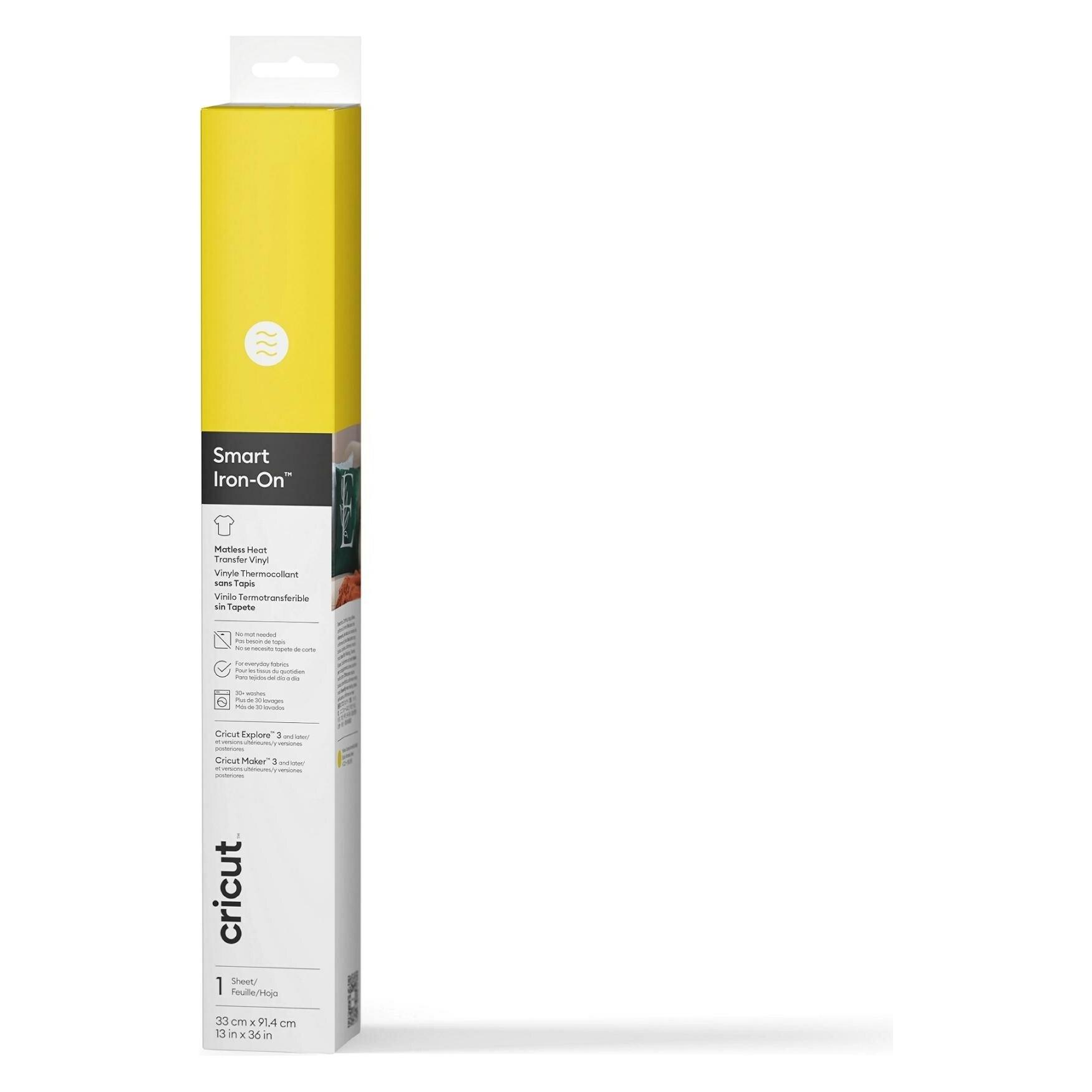 Cricut Smart Iron-On 33x91cm Gelb (P) (2011319)