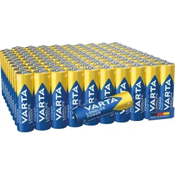 VARTA AL 100XAA - Alkaline Batterie, AA (Mignon), 100er-Pack, Longlife Power