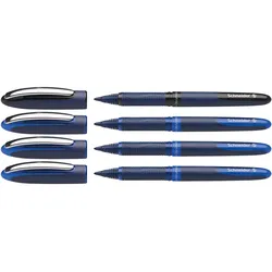 Schneider One Business Tintenroller 0,6 mm 3 St. blau, 1 St. schwarz