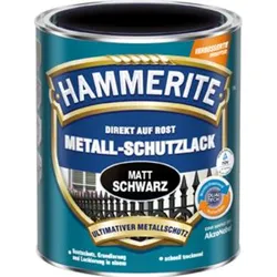 Hammerite, Rostschutz, Metall-Schutzlack (750 ml, Mattschwarz)