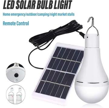 Uplift Essentials Portable Solar Powered LED Emergency Bulb Portable Solar Powered LED Emergency Bulb