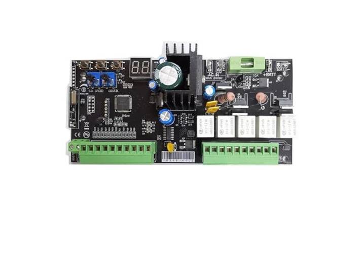 12V 24V DC Swing Gate Opener Motor Control Unit PCB Controller Platine Elektronische Karte for Einzelmotor oder Doppelmotor Wohnauffahrt(1 board)