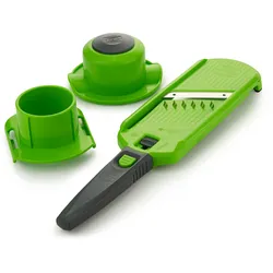 Börner Multi Dicer Julienneschneider Zwiebelschneider dünne Streifen Obst- und Gemüseschneider Multitool