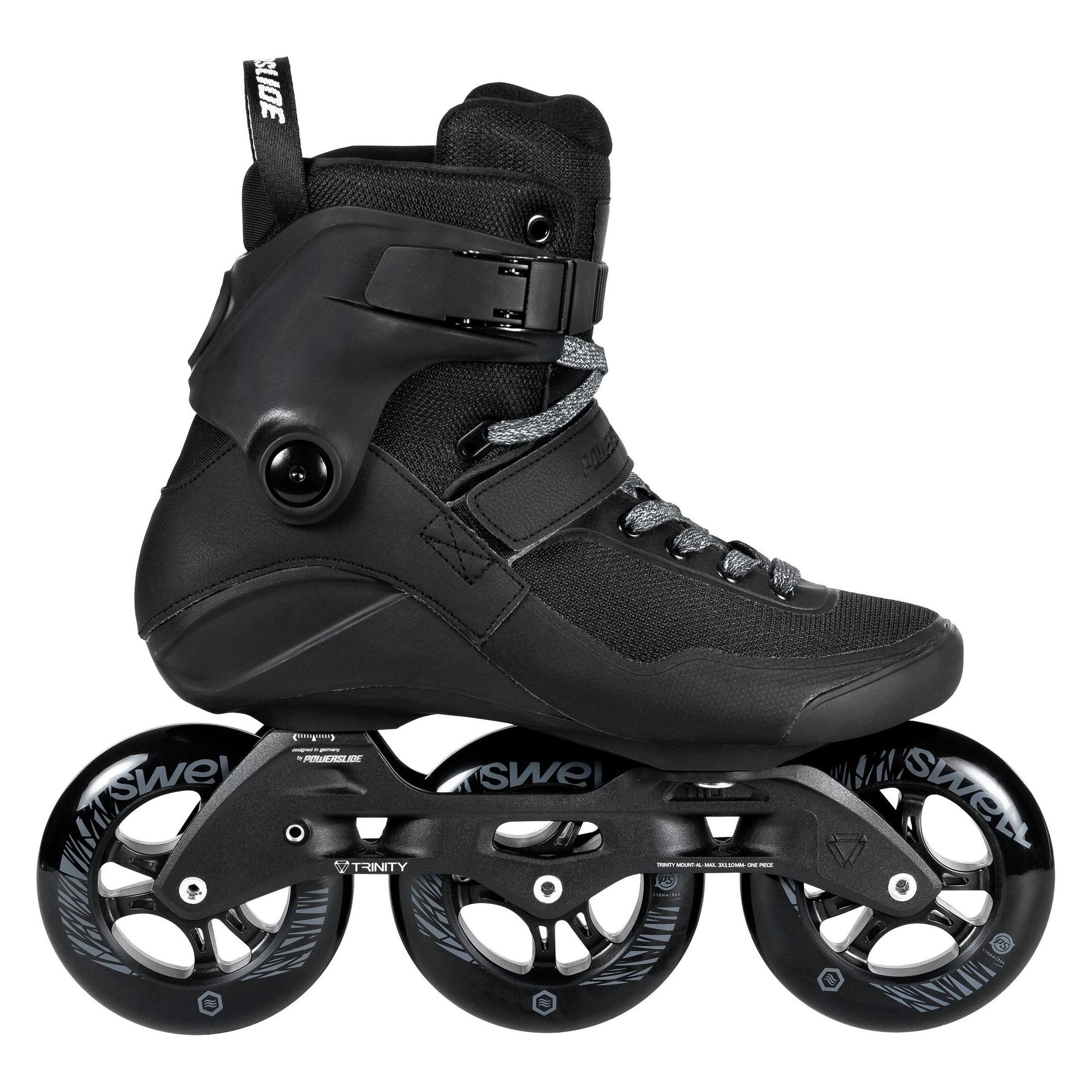 Powerslide SWELL PERFORMANCE SKATES Triple Black 110 (40) (510038)
