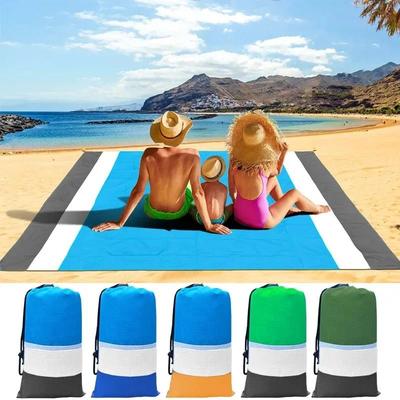 Uplifted Goods Waterproof Pocket Beach And Picnic Mat pink Grey 200cm X 210cm