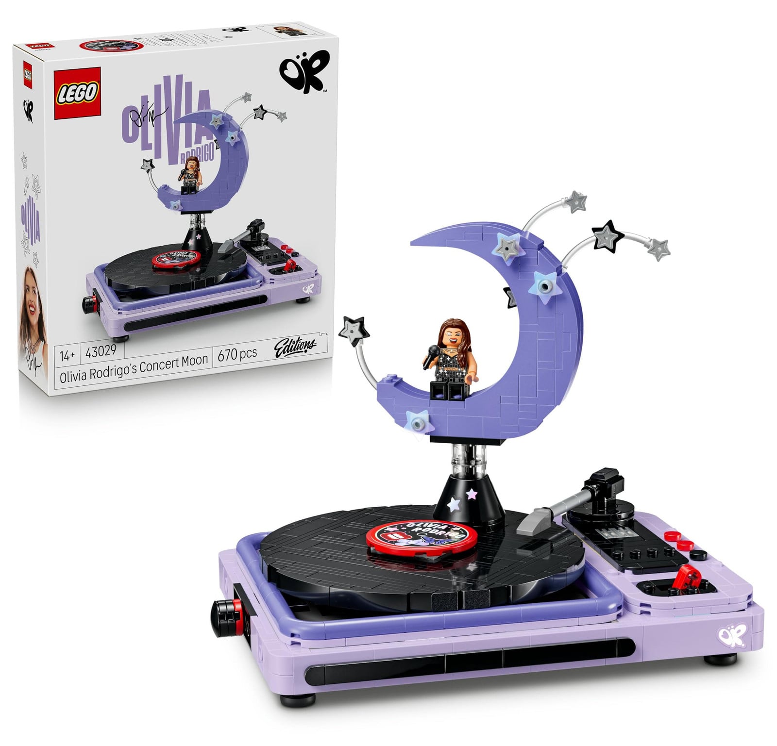 Lego Maand van de concerten van Olivia Rodrigo