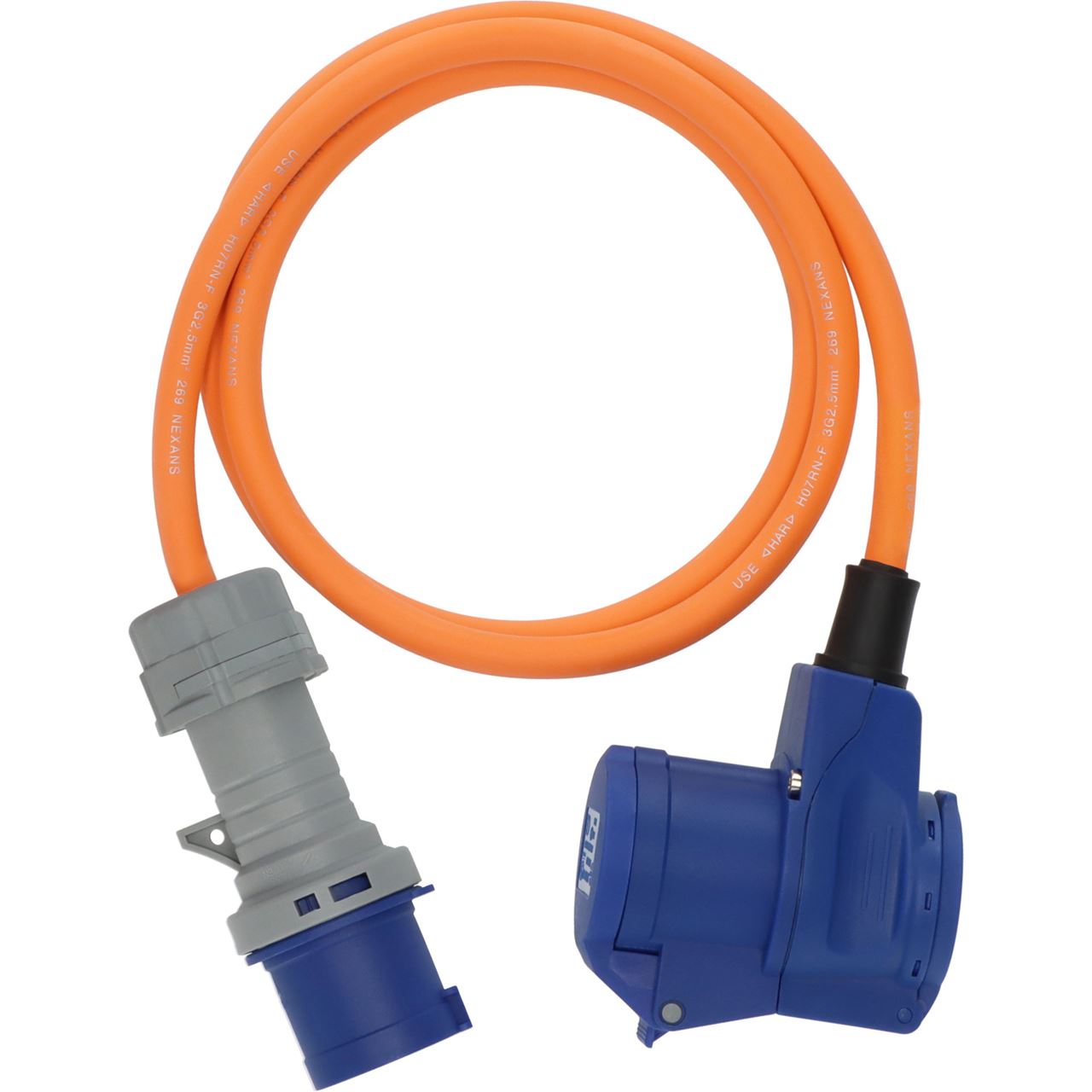 Brennenstuhl Adapter 1,5 CEE Stecker / Winkelkupplung Ber.An