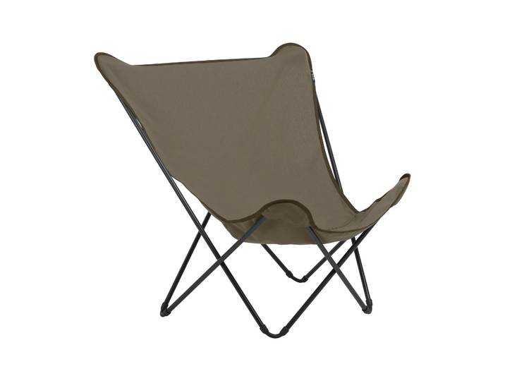 Lafuma Chaise longue Popup XL Seville Grès/gris