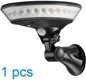 Uplift Picks OrbitGlow UFO Solar Motion Sensor Wall Light 360 Degree Outdoor Garden Lamp 1 Pc