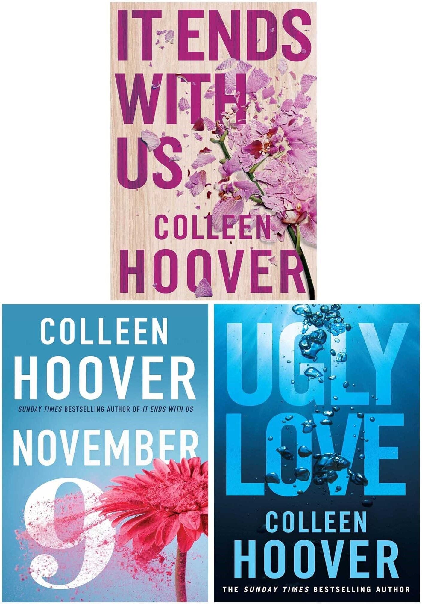 Colleen Hoover Collection 3 Books Set - Fiction - Paperback Simon & Schuster