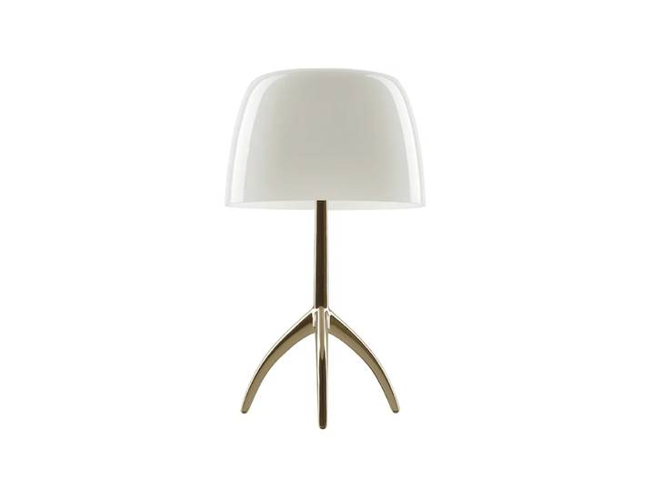 Foscarini Lumiere Grande dimmbare Tischleuchte warmweiß, champagner