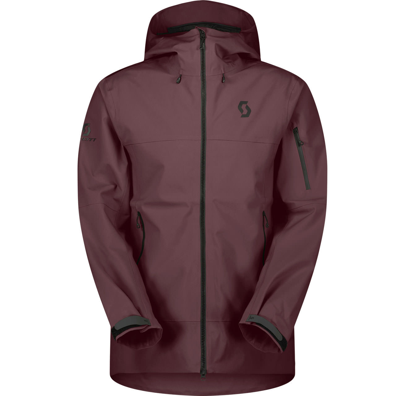 Scott Herren Hardshell-Jacke EXPLORAIR 3L cocoa red - S