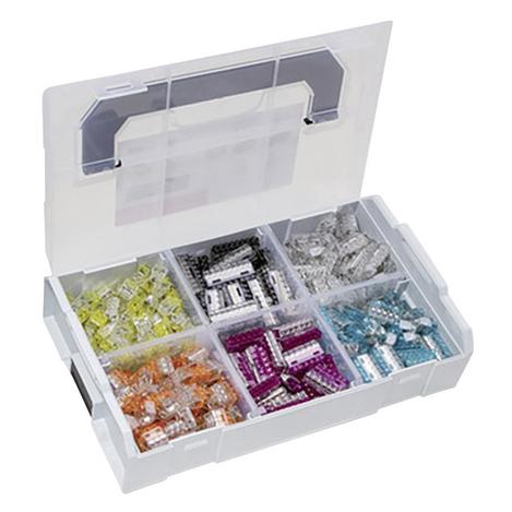 HellermannTyton Verbindungsklemmen-Sortiment flexibel: 1-2.5 mm² starr: 0.5-2.5 mm² 350 St. (148-90046)
