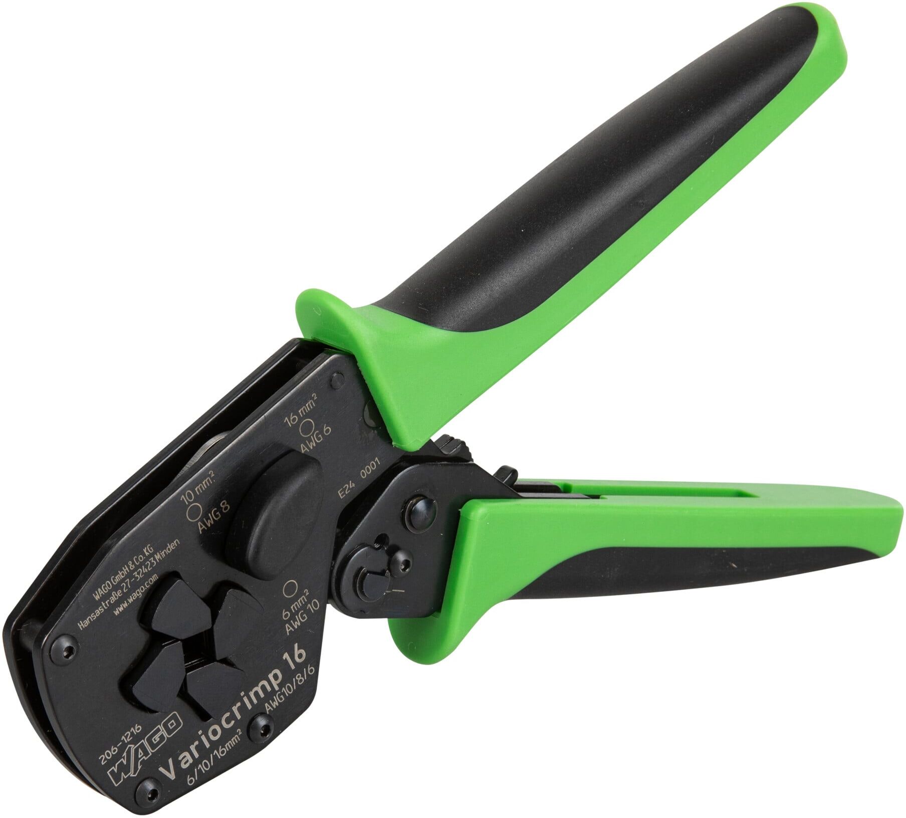 WAGO Crimp-Zange Variocrimp 16 6/10/16qmm 206-1216)