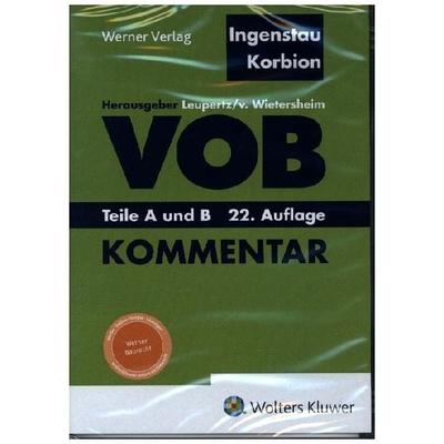 VOB, Teile A und B, Kommentar,CD-ROM