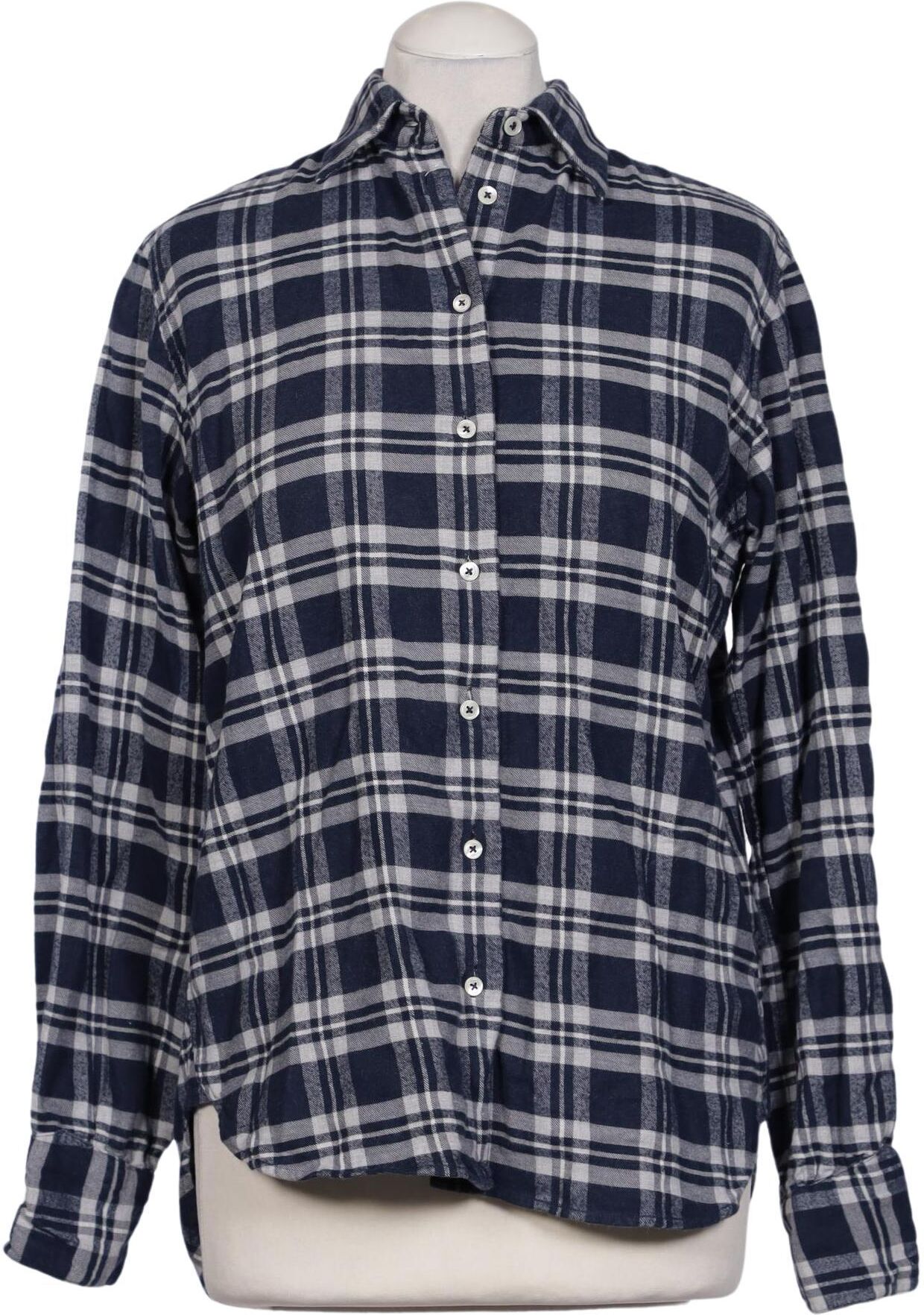 café coton Damen Bluse, Mehrfarbig, Gr. M, Baumwolle / Wolle - Second Hand